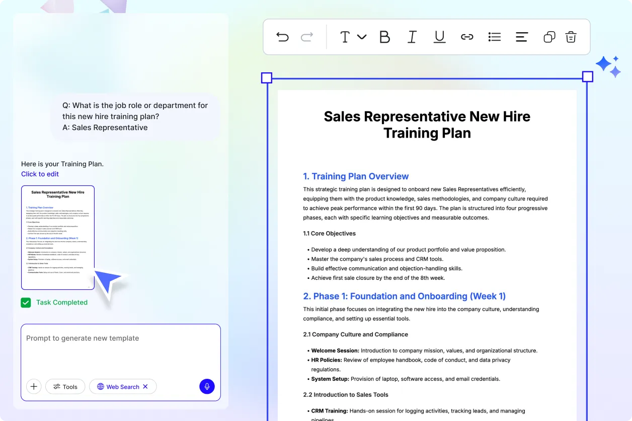 Free AI Training Plan Generator, AI Training Plans Maker Online [ No Signup ]